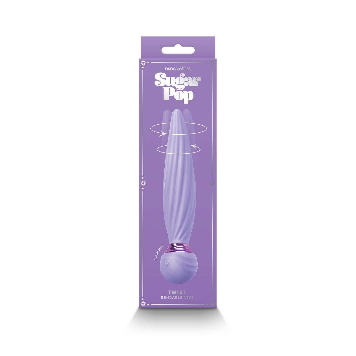 Massajador NS Novelties Sugar Pop Roxo